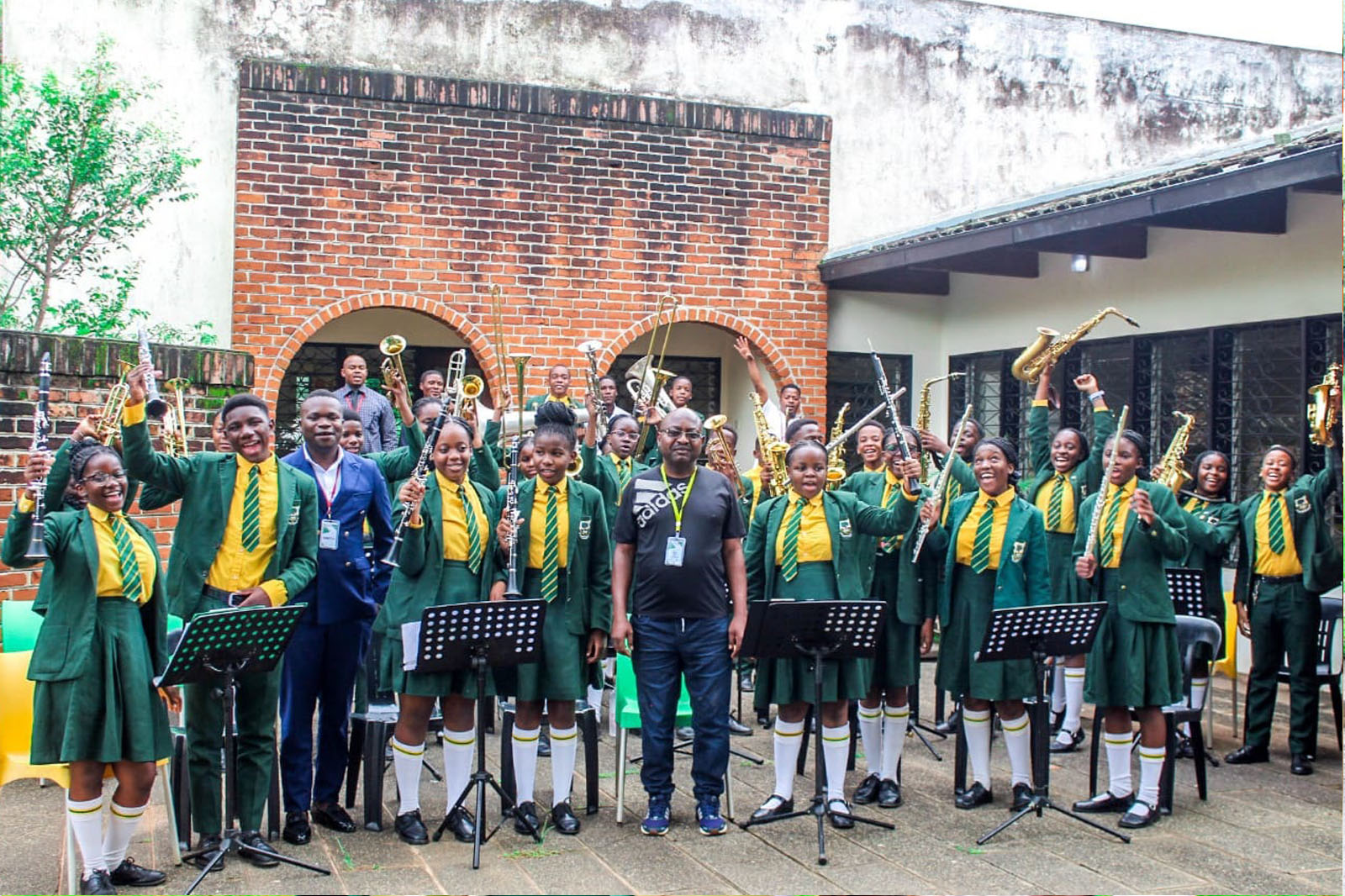 Music Department hosted a Brass Band Workshop