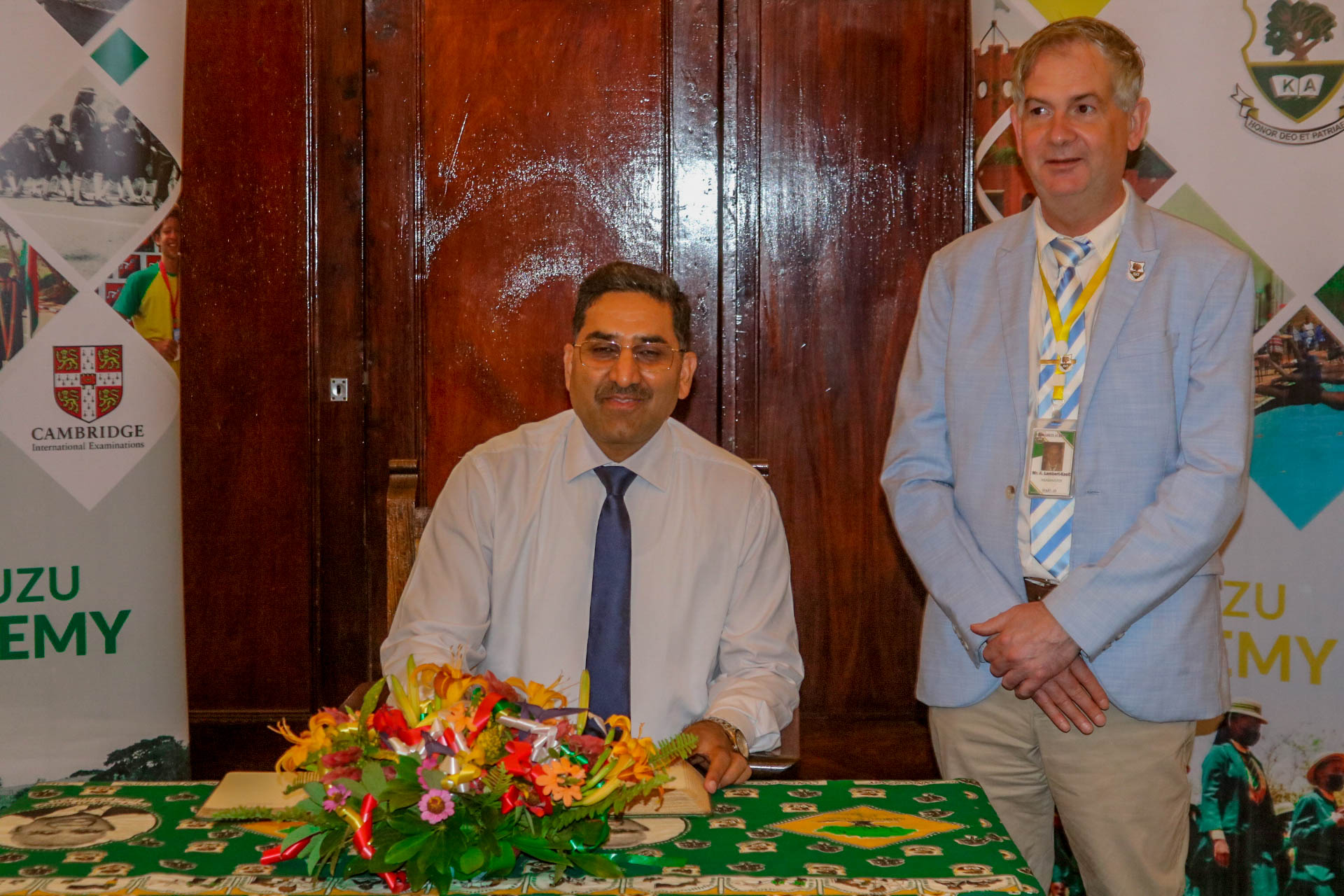 High Commissioner of India to Malawi, His Excellency Mr. Amararam Gujar’s Visit to Kamuzu Academy