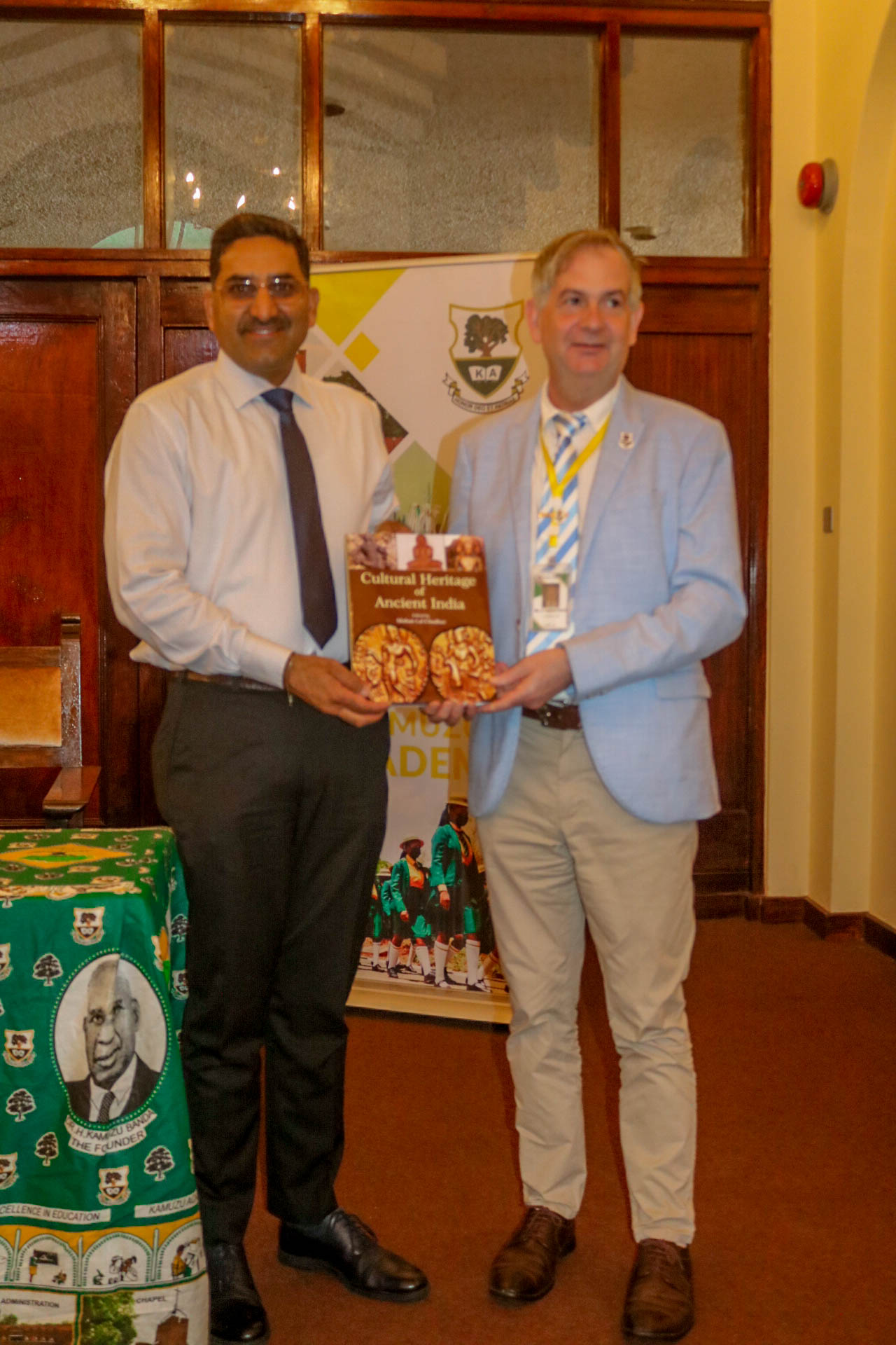 High Commissioner of India to Malawi, His Excellency Mr. Amararam Gujar’s Visit to Kamuzu Academy